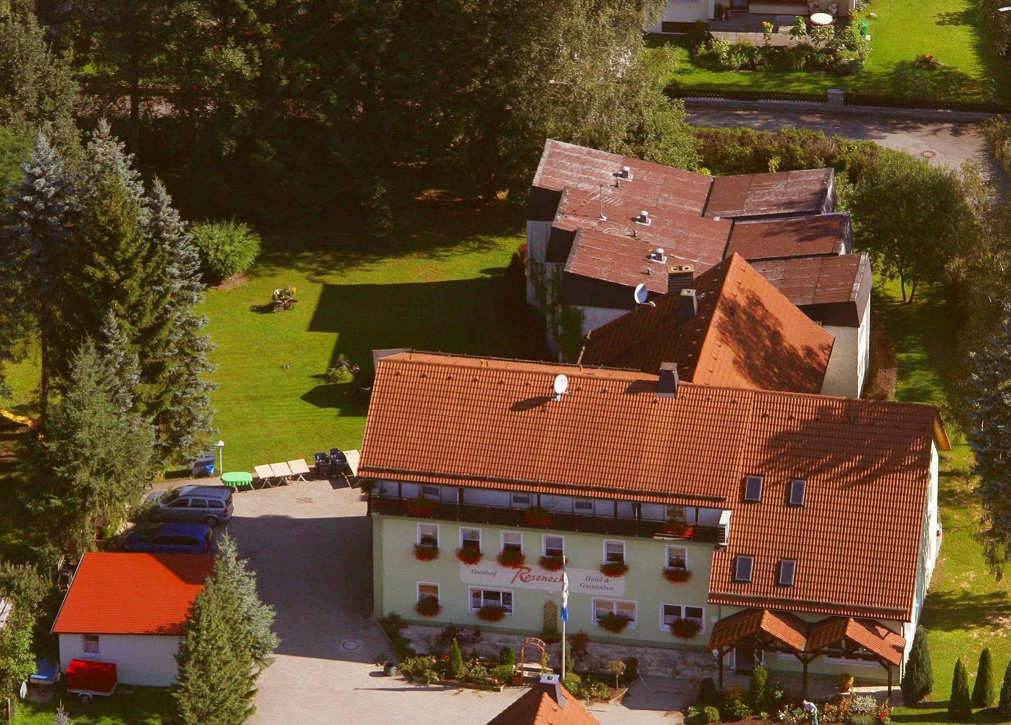 Gasthof Roseneck Wallenfels エクステリア 写真
